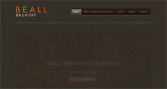Desktop Screenshot of beallbreweryinsurance.com